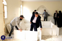 بازدید رئیس اداره خوابگاه‌ها از روند بازسازی خوابگاه شهید عضدی