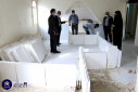 بازدید رئیس اداره خوابگاه‌ها از روند بازسازی خوابگاه شهید عضدی