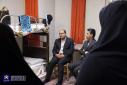 بازدید مسئولان معاونت دانشجویی از خوابگاه‌های دخترانه شهید آشتیانی و حضرت ولی‌عصر(عج)