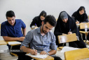 امتحانات پایان ترم دانشگاه علامه طباطبائی در قاب تصویر