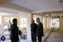 بازدید رئیس دانشگاه علامه طباطبائی از تعمیرات مجتمع دانشجویی شهید سلامت