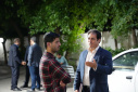 بازدید مسئولان دانشگاه علامه طباطبائی از خوابگاه پسرانه شهید ورامینی به مناسبت هفته خوابگاه‌ها