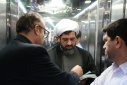 بازدید مسئولان دانشگاه علامه طباطبائی از خوابگاه پسرانه شهید مطهری به مناسبت هفته خوابگاه‌ها