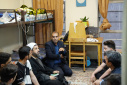 بازدید مسئولان دانشگاه علامه طباطبائی از خوابگاه پسرانه شهید مطهری به مناسبت هفته خوابگاه‌ها
