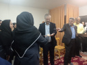 بازدید مسئولان دانشگاه علامه طباطبائی از خوابگاه دخترانه شهید رحیمی به مناسبت هفته خوابگاه‌ها