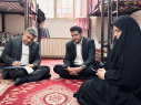 بازدید مسئولان دانشگاه علامه طباطبائی از خوابگاه دخترانه شهید عضدی به مناسبت هفته خوابگاه‌ها