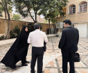 بازدید مسئولان دانشگاه علامه طباطبائی از خوابگاه دخترانه شهید عضدی به مناسبت هفته خوابگاه‌ها