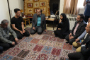 بازدید هیئت رئیسه دانشگاه علامه طباطبائی از خوابگاه پسرانه شهید همت به مناسبت هفته خوابگاه‌ها