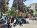 اجرای تئاتر خیابانی &quot;شاید یه لحظه&quot; در دانشکده ادبیات و زبان‌های خارجی دانشگاه علامه طباطبائی