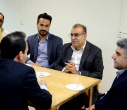 بازدید مسئولان صندوق رفاه دانشجویان وزارت علوم از خوابگاه شهید ورامینی دانشگاه علامه طباطبائی