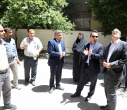 بازدید مسئولان صندوق رفاه دانشجویان وزارت علوم از خوابگاه شهید ورامینی دانشگاه علامه طباطبائی