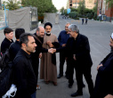 استقبال دانشگاه علامه طباطبائی از زائران مراسم وداع و تشییع رهبر شهید انقلاب+ تصاویر