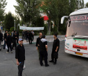 استقبال دانشگاه علامه طباطبائی از زائران مراسم وداع و تشییع رهبر شهید انقلاب+ تصاویر