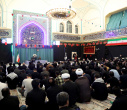 استقبال دانشگاه علامه طباطبائی از زائران مراسم وداع و تشییع رهبر شهید انقلاب+ تصاویر
