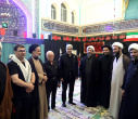 استقبال دانشگاه علامه طباطبائی از زائران مراسم وداع و تشییع رهبر شهید انقلاب+ تصاویر