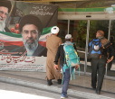 استقبال دانشگاه علامه طباطبائی از زائران مراسم وداع و تشییع رهبر شهید انقلاب+ تصاویر
