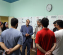 بازدید رئیس دانشگاه علامه طباطبائی از تمرین تیم منتخب تیراندازی دختران و پسران