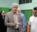 بازدید رئیس دانشگاه علامه طباطبائی از تمرین تیم منتخب تیراندازی دختران و پسران