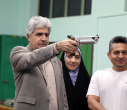 بازدید رئیس دانشگاه علامه طباطبائی از تمرین تیم منتخب تیراندازی دختران و پسران