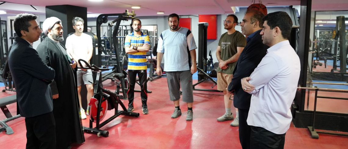 بازدید مسئولان دانشگاه علامه طباطبائی از خوابگاه پسرانه شهید مطهری به مناسبت هفته خوابگاه‌ها