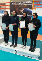 تیم تنیس روی میز دختران با کسب ۷ مدال در بین دانشگاه های منطقه یک افتخار آفرین شد