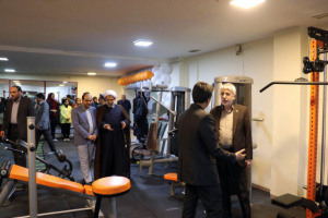 افتتاح سالن تربیت‌بدنی جدید در مجتمع خوابگاهی شهید سلامت دانشگاه علامه طباطبائی