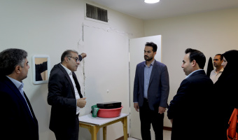 بازدید مسئولان صندوق رفاه دانشجویان وزارت علوم از خوابگاه شهید ورامینی دانشگاه علامه طباطبائی