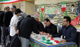 استقبال دانشگاه علامه طباطبائی از زائران مراسم وداع و تشییع رهبر شهید انقلاب+ تصاویر