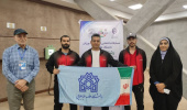 کسب مدال برنز توسط تیم تیراندازی پسران در مسابقات انتخابی منطقه یک کشور