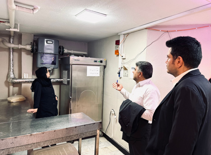 بازدید مسئولان دانشگاه علامه طباطبائی از خوابگاه دخترانه شهید عضدی به مناسبت هفته خوابگاهها