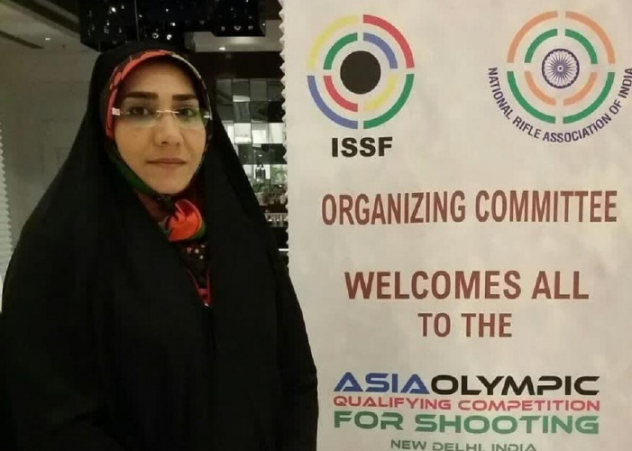 انتصاب سکینه خدابندهلو به عنوان سرپرست انجمن تیراندازی دانشجویان دختر دانشگاهها و موسسات آموزش عالی کشور