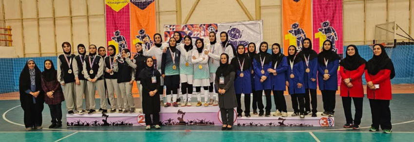 کسب مدال نقره تیم دختران دانشگاه علامه طباطبائی در اولین المپیاد ورزش های فناورانه دانشگاه ها و موسسات آموزش عالی سراسر کشور