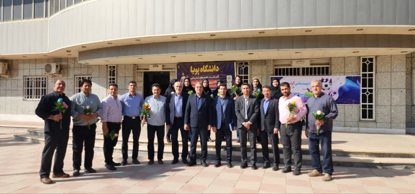 تقدیر معاونت دانشجویی از همکاران مدیریت تربیت بدنی به مناسبت هفته تربیت بدنی