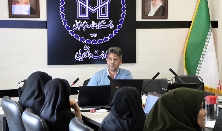 کارگاه «گفت‌وگوی تاب‌آور و بازسازی روانی» ویژه مسئولان خوابگاه‌های دانشگاه علامه طباطبائی برگزار شد