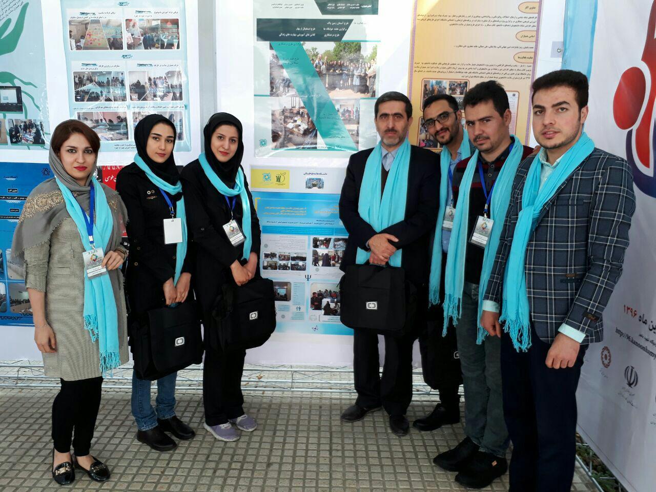 مشارکت فعال همیاران سلامت روان دانشگاه علامه طباطبائی در همایش کشوری همیاران