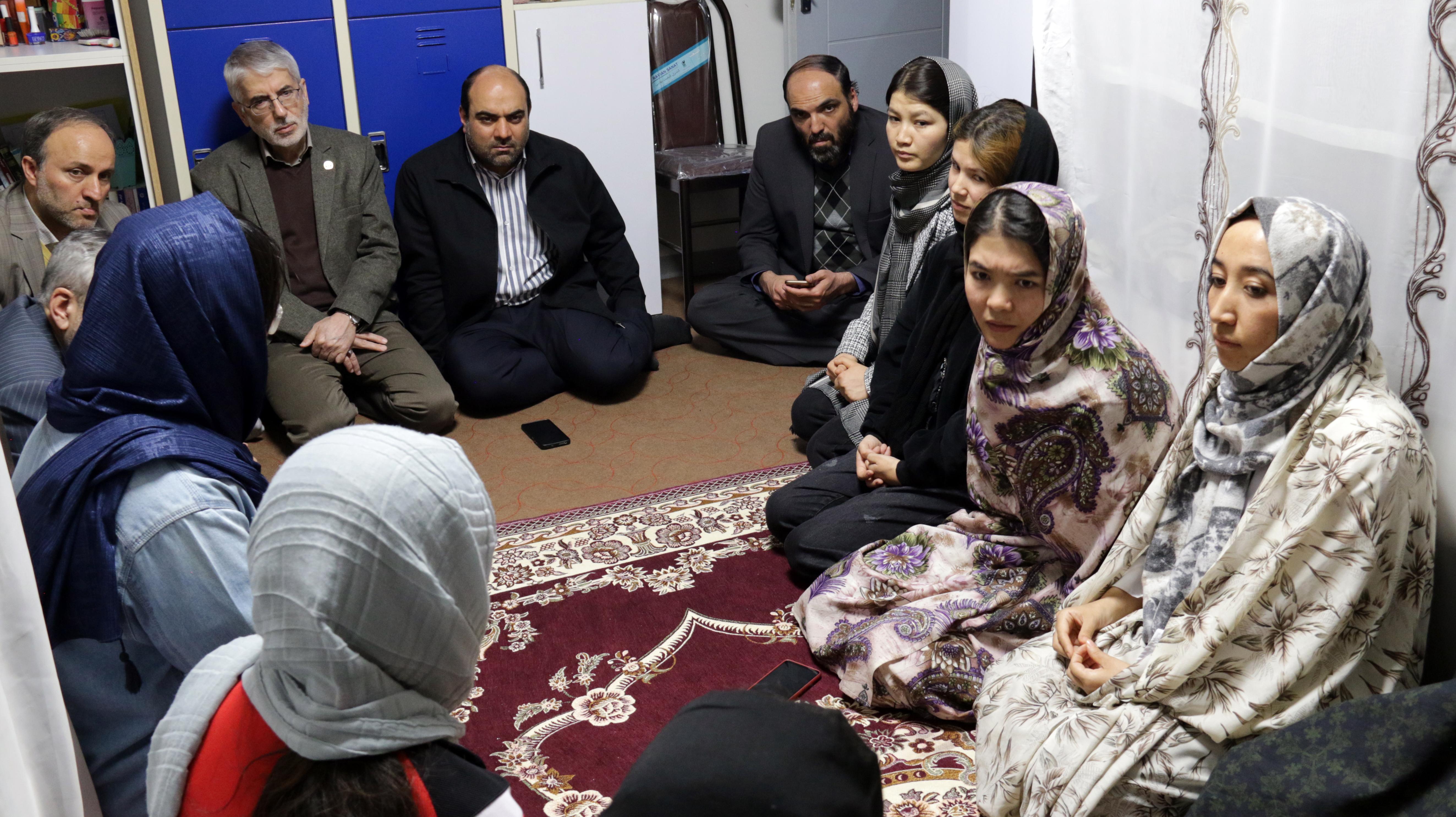بازدید رئیس سازمان امور دانشجویان وزارت علوم از خوابگاه مهدیه دانشگاه علامه طباطبائی