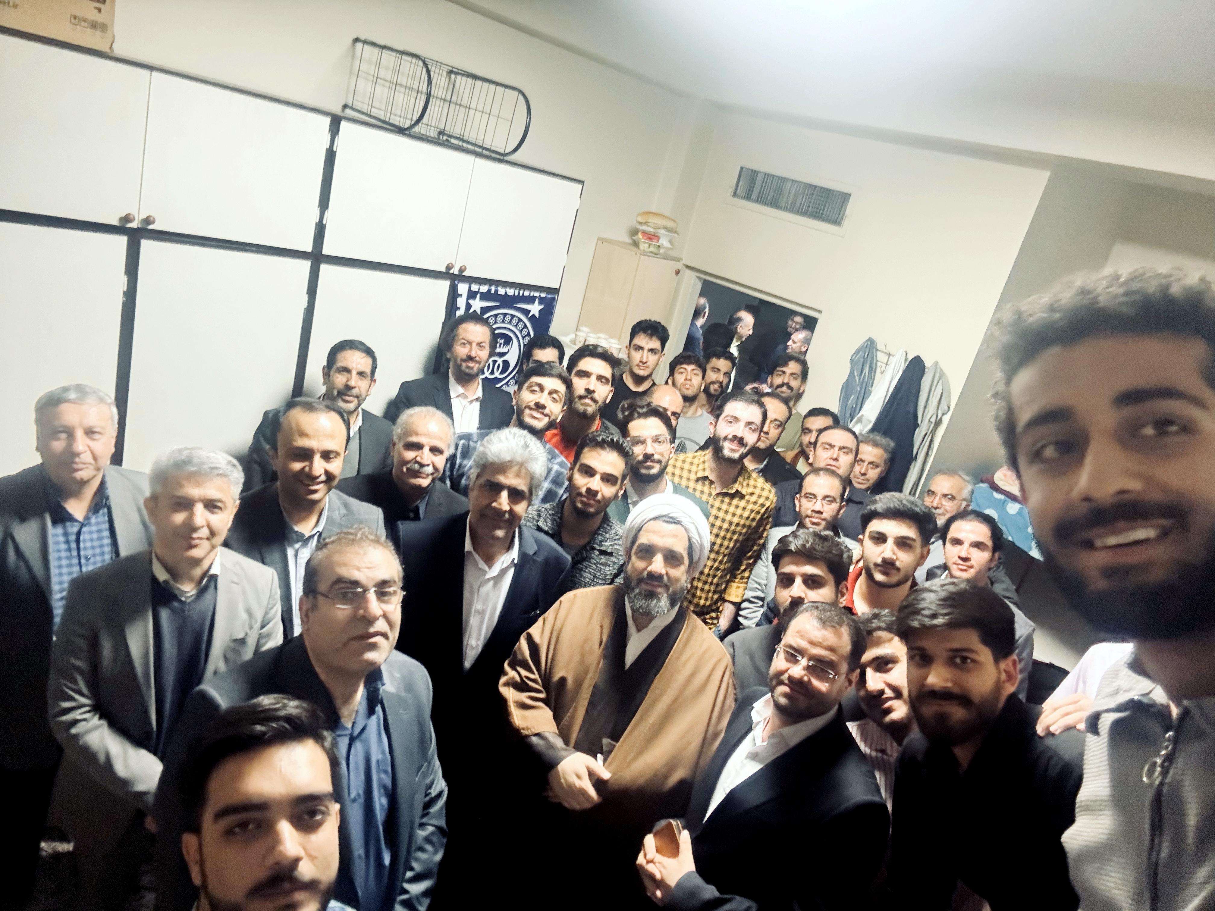 بازدید هیئت رئیسه دانشگاه علامه‌طباطبائی از خوابگاه‌ پسرانه شهید همت