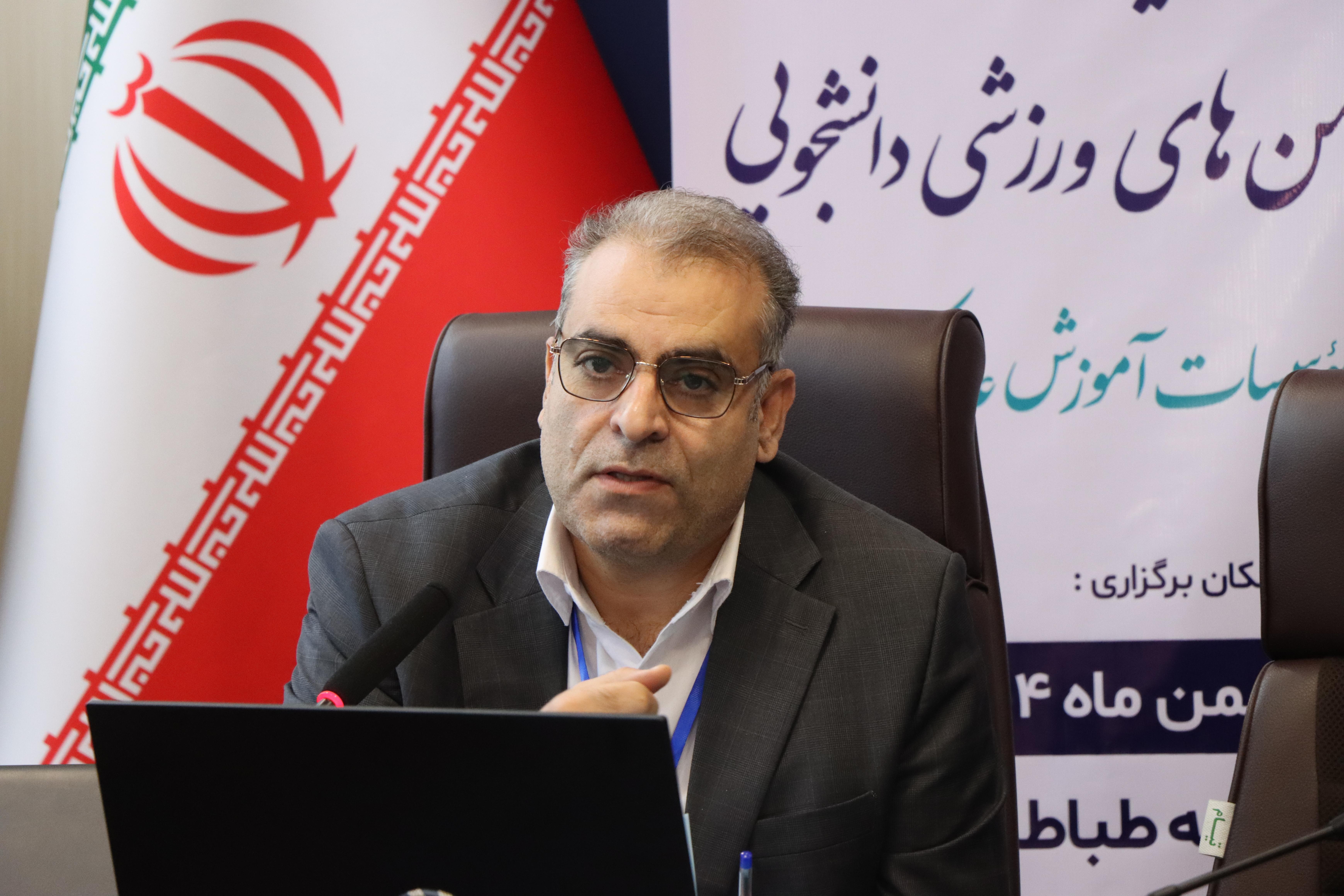 انجمن‌های ورزشی دانشجویی بستر پرورش مسئولیت‌پذیری و همدلی هستند