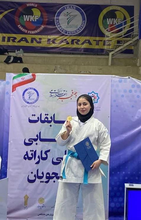 ملیکا عزتی ملی پوش جوان دانشگاه علامه طباطبایی عازم مسابقات برزیل خواهد شد